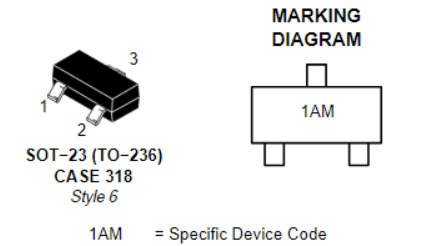 MMBT3904LT1G引腳圖