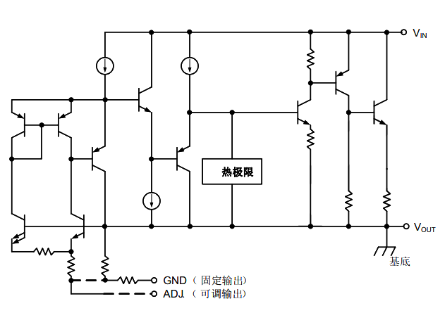 AiP1117-ADJ原理圖