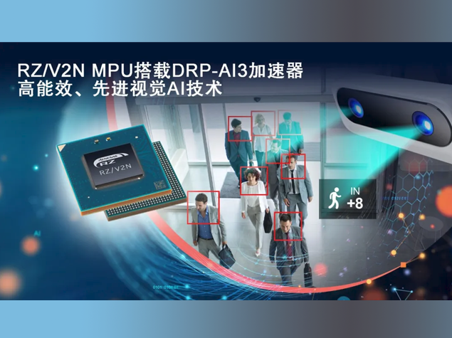 瑞薩電子發(fā)布高效視覺AI處理器RZ/V2N