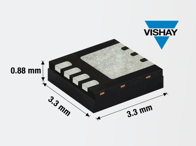 Vishay推出DFN33A封裝MOS勢壘肖特基整