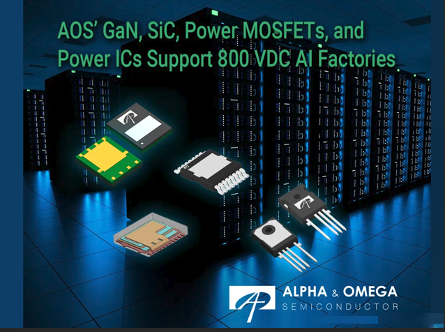 AOS半導(dǎo)體賦能NVIDIA 800V數(shù)據(jù)中心 AOS半導(dǎo)體賦能NVIDIA 800V數(shù)據(jù)中心