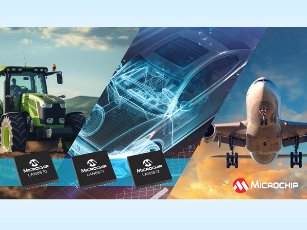 Microchip推全場(chǎng)景以太網(wǎng)PHY方案