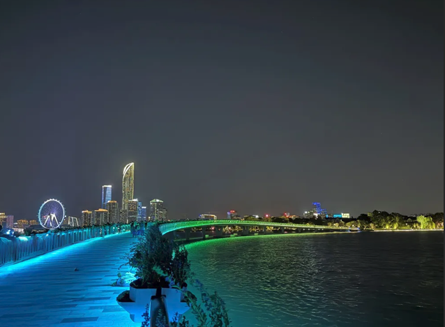 新唐科技NUC1311助力金雞湖夜光跑道獲